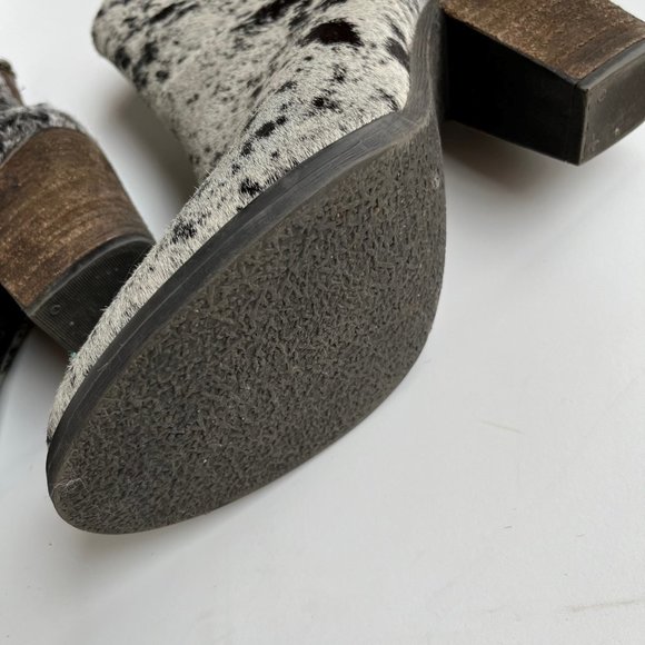 Alcala George Women's Cow Hair Booties - Unique Western Designer Styling! - Picture 8 of 16